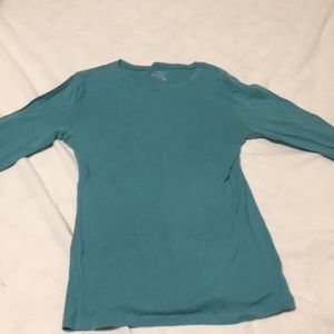 Blue-green (teal?) Old navy long-sleeved T-shirt